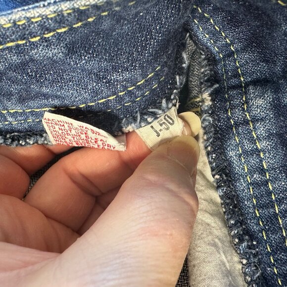 Vintage Jordache J-50 Jeans 80s High Rise Straight Leg Made in USA 34 - Picture 12 of 12